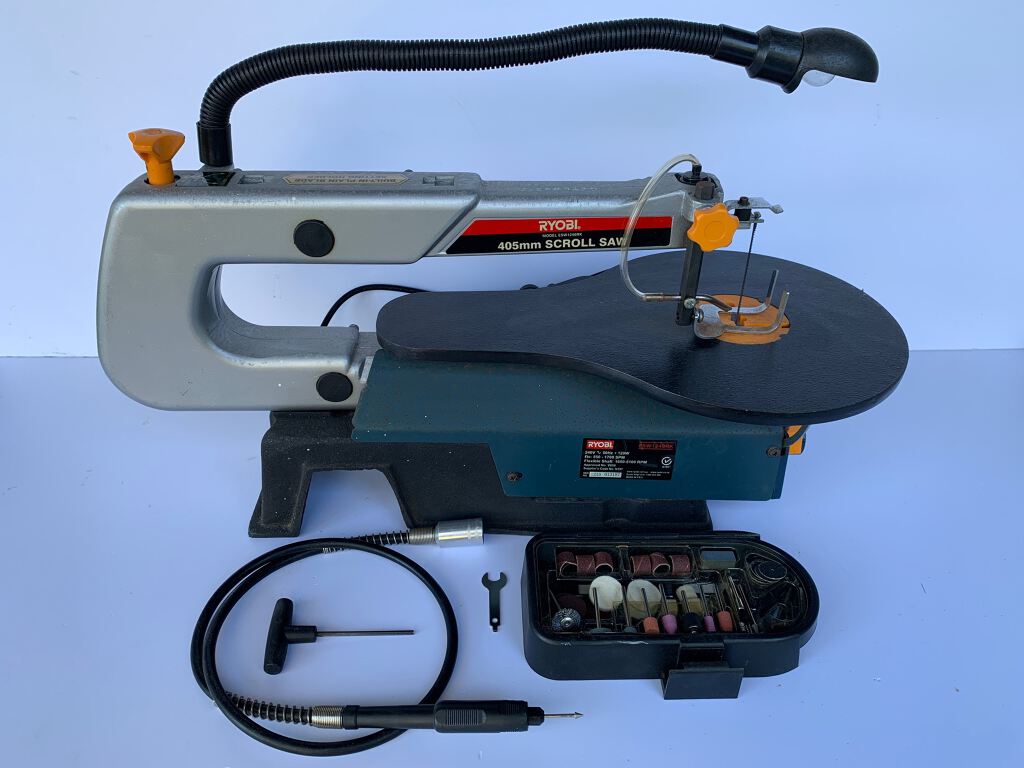 Gold Coast Tool Library Scroll Saw with Rotary Tool Ryobi (0275)